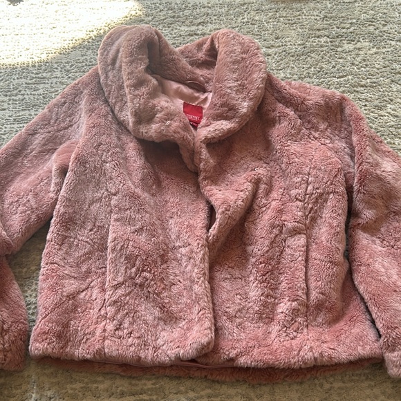 Esprit vintage fuzzy coat - Picture 1 of 5